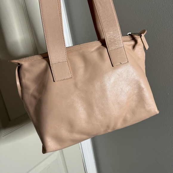 BREE Leather Tote Bag w Top handle - Picture 6 of 10